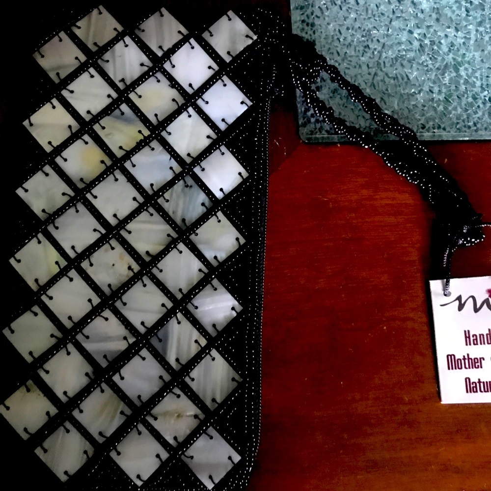 Mad by design handmade women’s clutch bag NWT
